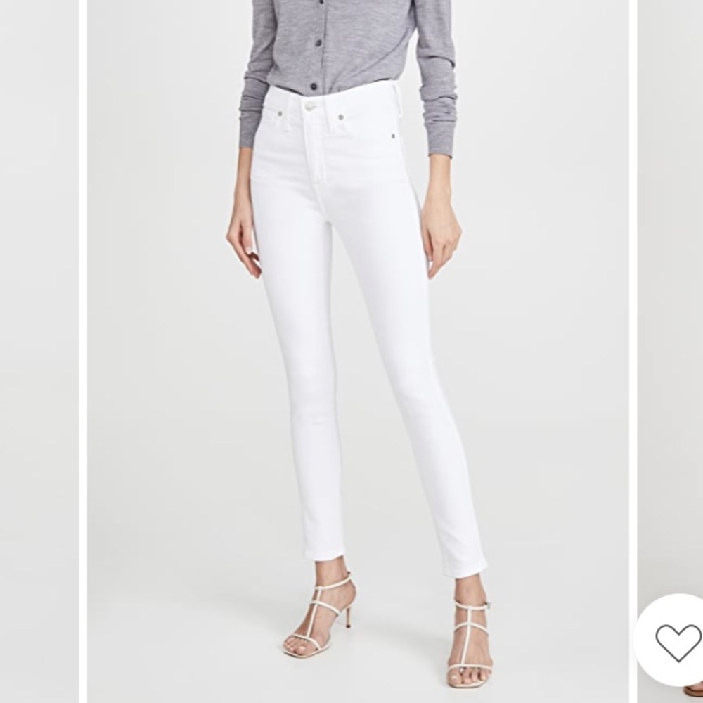 Madewell High Riser Skinny Jeans